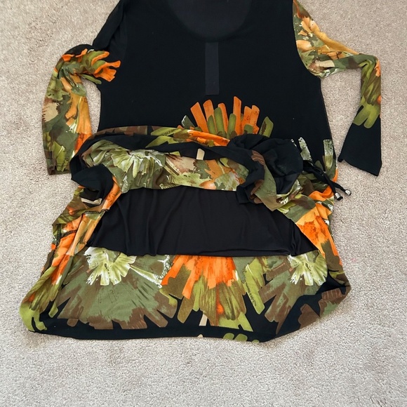 Unique Floral pattern dress, bright and colourful, Size XL - Picture 13 of 13